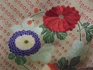 菊刺繍